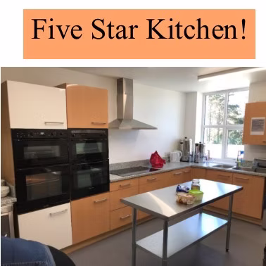 Inside of Village Hall's Kitchen